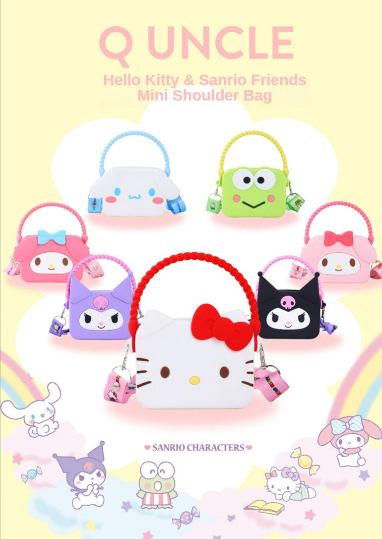 HELLO KITTY Sanrio Shoulder Bag Messenger Bag School Bag what's Up? Red